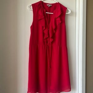 H&m size 8 red sleeveless dress